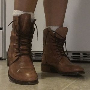 Sam Edelman lace up boots